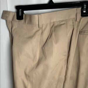 Louis Raphael Beige Tailored Trousers